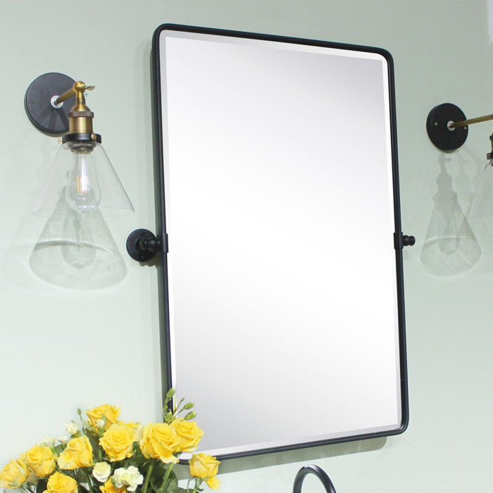 TEHOME Farmhouse Modern & Contemporary Beveled Bathroom / Vanity Mirror